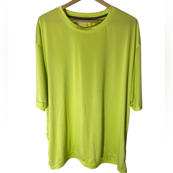 C31- Men’s 3XL Neon Reebok Dri fit shirt - Picture 1 of 2